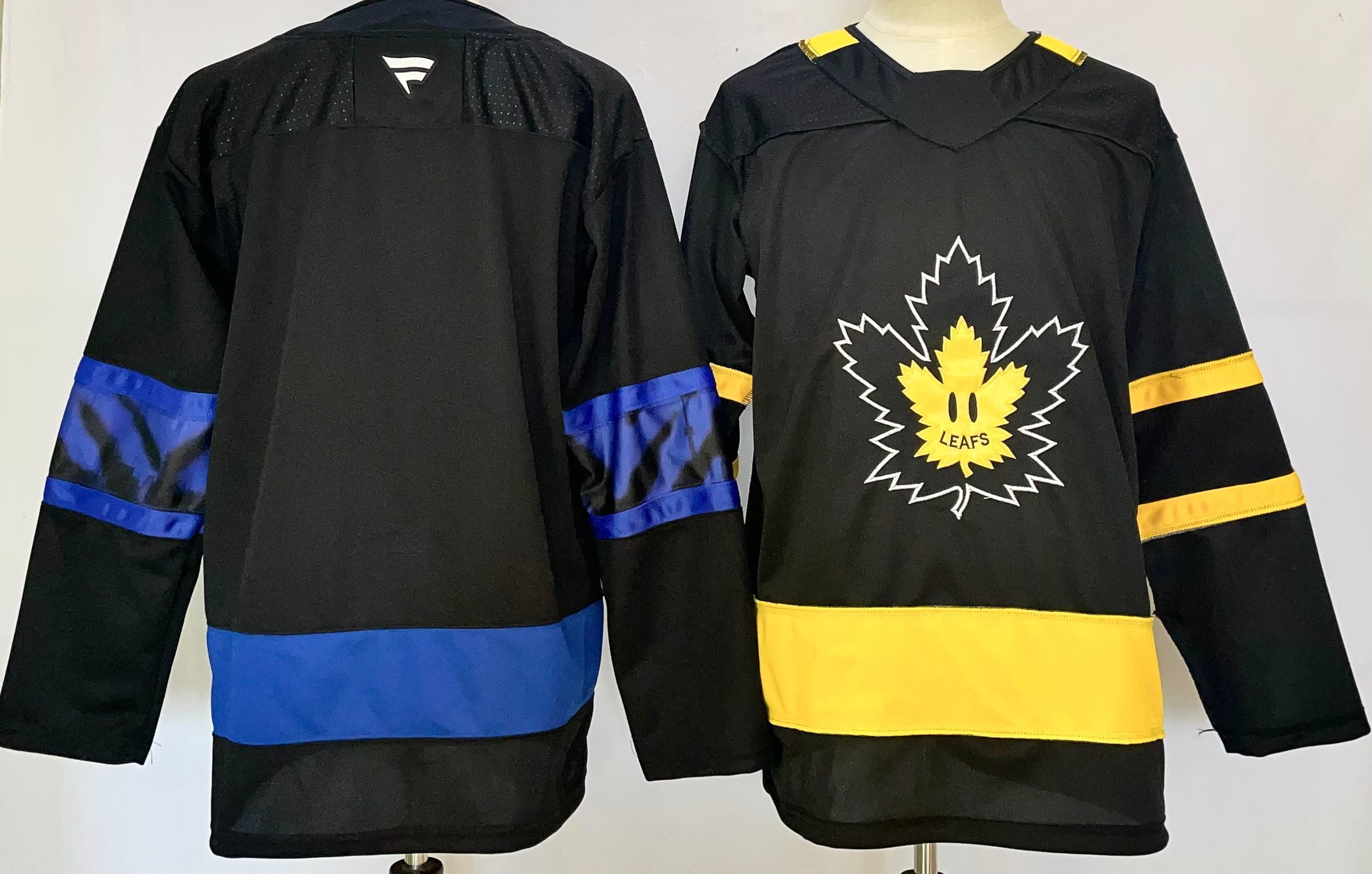 Men Toronto Maple Leafs Blank Black 2026 Adidias NHL Jersey style 001